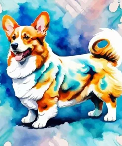 Cool Welsh Corgi Paint By Number