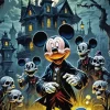 Halloween Mickey Mouse Paint By Numbers