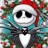 Jack Skellington Christmas Paint By Number