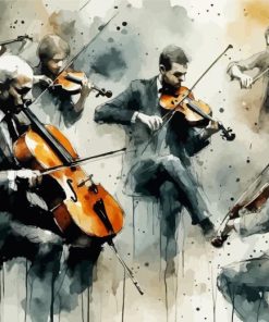 Orchestra Art Paint By Number