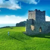 Llansteffan Castle Paint By Number