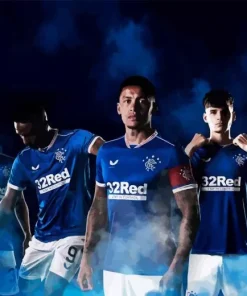 Football Rangers Sport Paint By Numbers