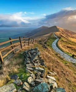 The Peak District Landscape Paint By Numbers