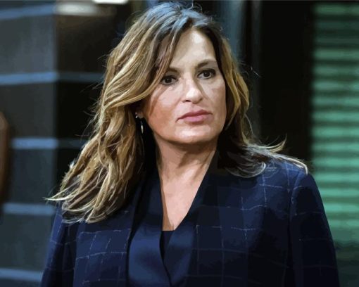 Mariska Hargitay Olivia Benson Paint By Numbers