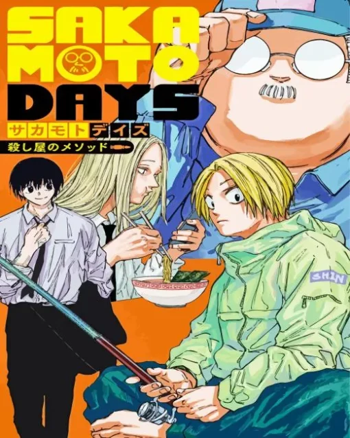 Sakamoto Days Poster Art Paint By Numbers