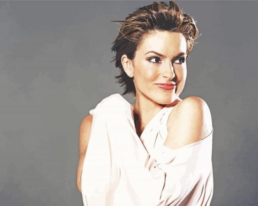 The American Actress Mariska Hargitay Paint By Numbers