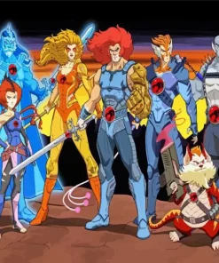 Thundercats Paint By Numbers