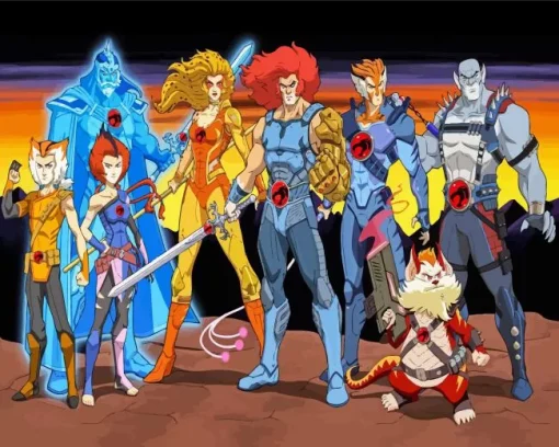 Thundercats Paint By Numbers