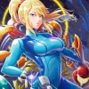 Zero Suit Samus Metroid Mission Paint By Numbers