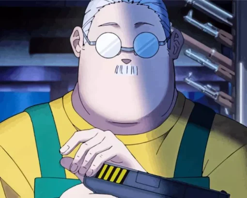 Aesthetic Sakamoto Days Paint By Numbers