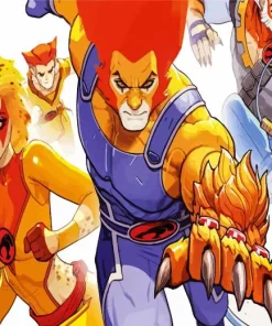 Aesthetic Thundercats Art Paint By Numbers