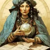 Fortune Teller DnD Paint By Numbers