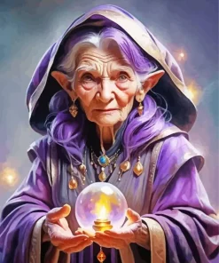DnD Fortune Teller Paint By Numbers