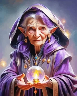 DnD Fortune Teller Paint By Numbers 