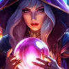 Magical Fortune Teller Paint By Numbers