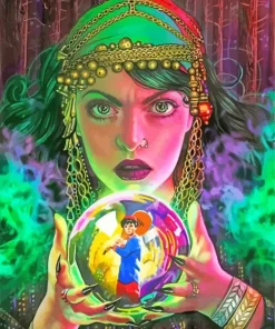 Fortune Teller Art Paint By Numbers