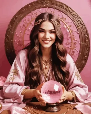 Fortune Teller Paint By Numbers