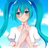 Hatsune Miku Art Paint By Numbers
