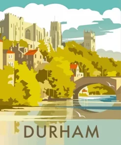 Durham England Paint By Numbers