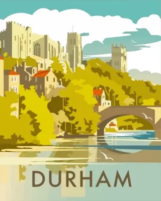 Durham England Paint By Numbers 