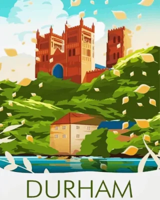 Durham Poster Paint By Numbers 