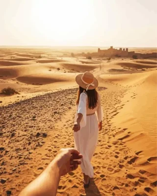 Follow Me To Moroccan Sahara Paint By Numbers