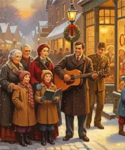 Merry Christmas Paint By Numbers