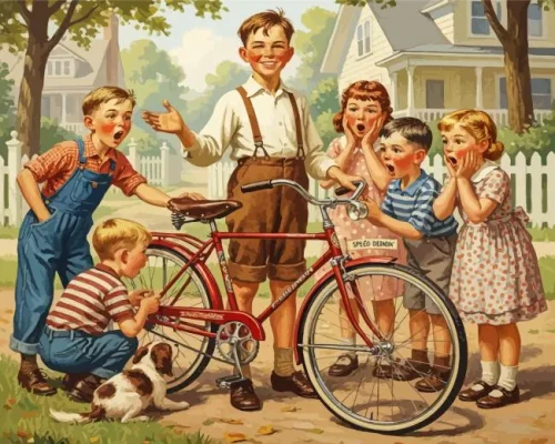 The New Wheels Paint By Numbers