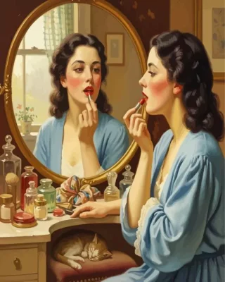 Make up Time Paint By Numbers