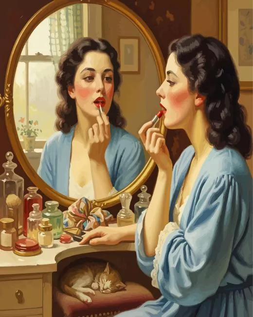 Make up Time Paint By Numbers