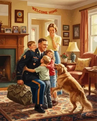 Welcome Home Paint By Numbers