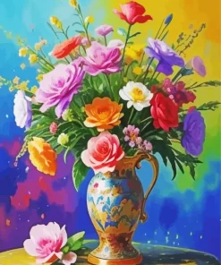 Aesthetic Flowers Paint By Numbers
