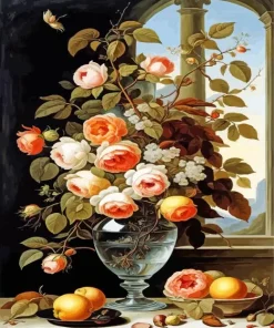 Flowers Art Paint By Numbers