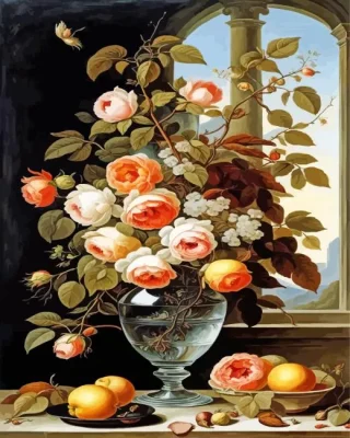 Flowers Art Paint By Numbers