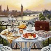 Breakfast In London Paint By Numbers