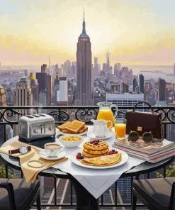 Breakfast In New York Paint By Numbers