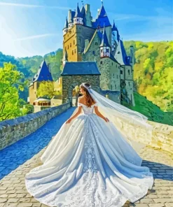 Eltz Castle Bride Paint By Numbers
