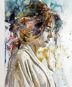 Abstract Lady Art Paint By Numbers