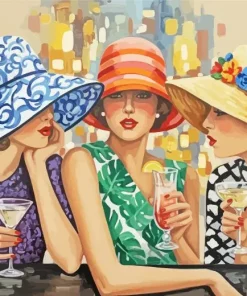 Cool Deco Ladies Paint By Numbers