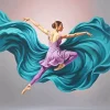 Ballerina Dancer Paint By Numbers