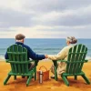 Old Couple On A Date Paint By Numbers