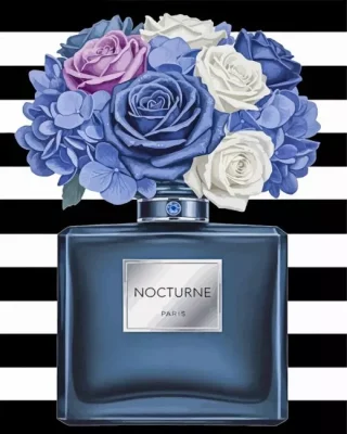 Perfume Flowers Paint By Numbers