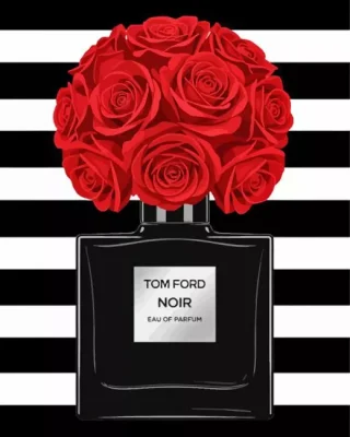 Tom Ford Flowers Paint By Numbers