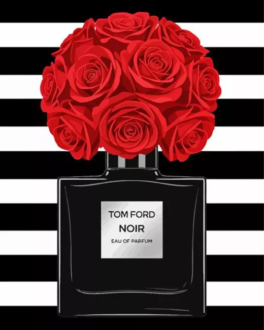 Tom Ford Flowers Paint By Numbers