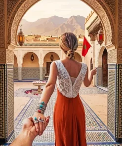Follow Me To Morocco Paint By Numbers
