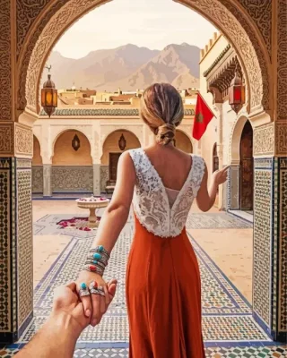 Follow Me To Morocco Paint By Numbers