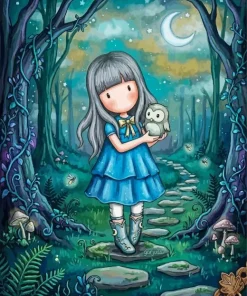 Gorjuss Girl In The Forest Paint By Numbers