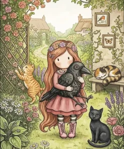 Gorjuss Girl Paint By Numbers