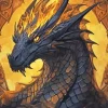 Dragon Portrait Paint By Numbers