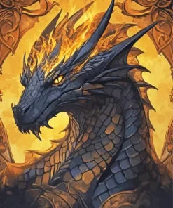 Dragon Portrait Paint By Numbers